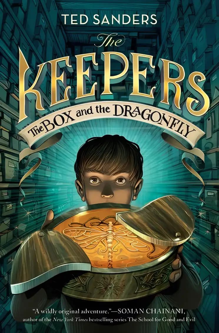 Book cover of 'The Keepers: The Box and the Dragonfly'