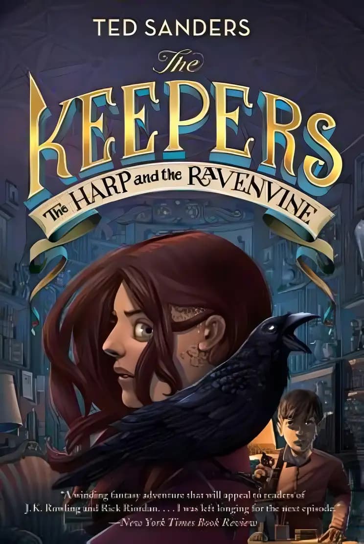 The Keepers #2: The Harp and the Ravenvine: Everything you need to know Book cover of 'The Keepers #2: The Harp and the Ravenvine'