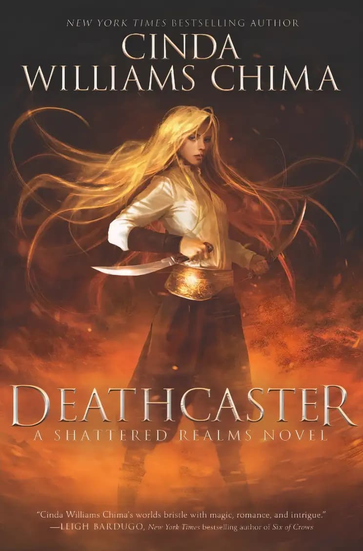 Read all about Deathcaster: Shattered Realms Book cover of 'Deathcaster: Shattered Realms'