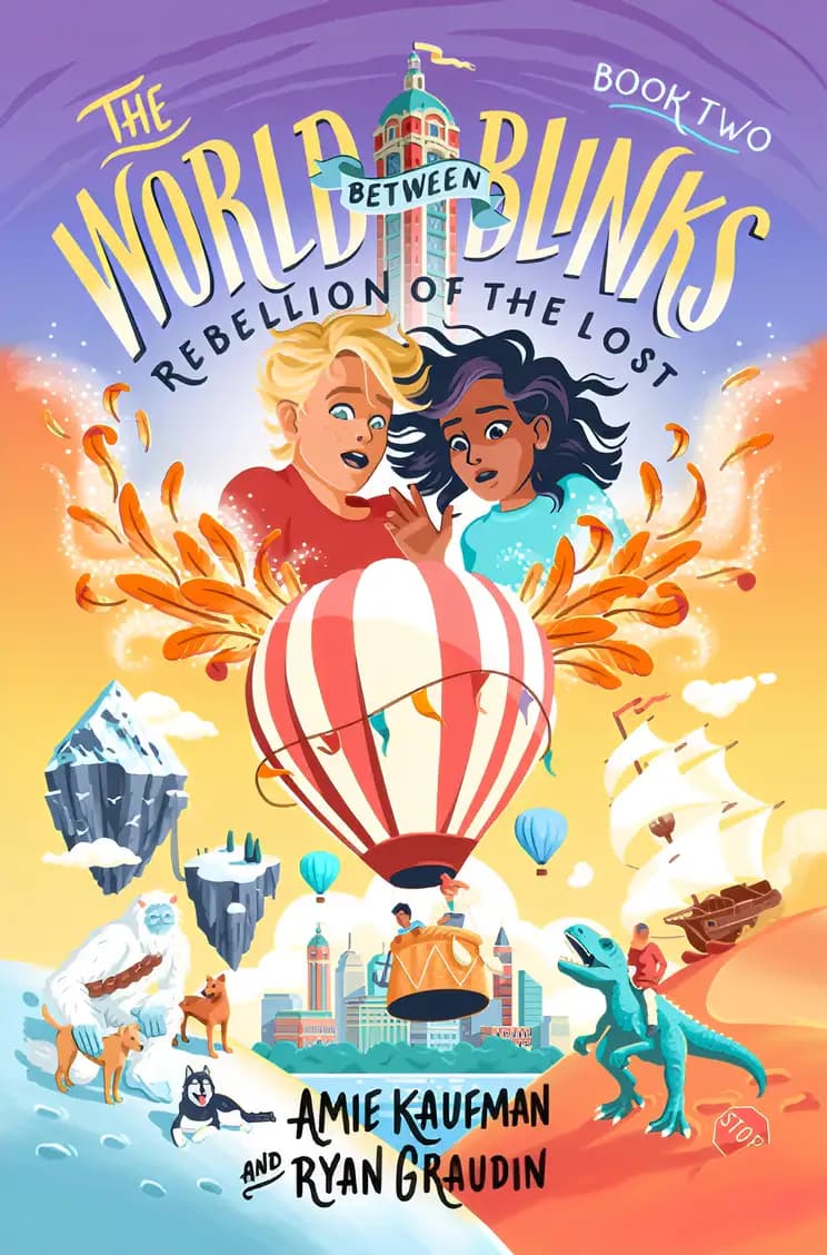 Get to know The World Between Blinks #2: Rebellion of the Lost better Book cover of 'The World Between Blinks #2: Rebellion of the Lost'