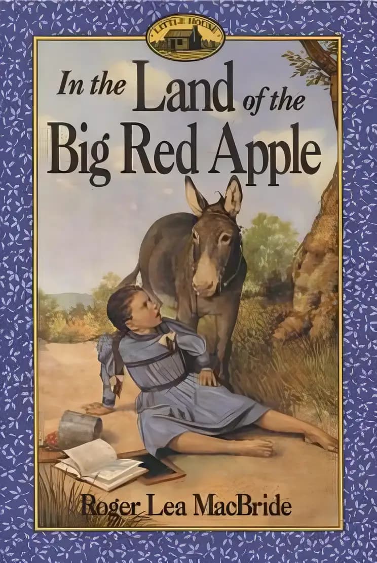 Read all about In the Land of the Big Red Apple (Little House Sequel) Book cover of 'In the Land of the Big Red Apple (Little House Sequel)'
