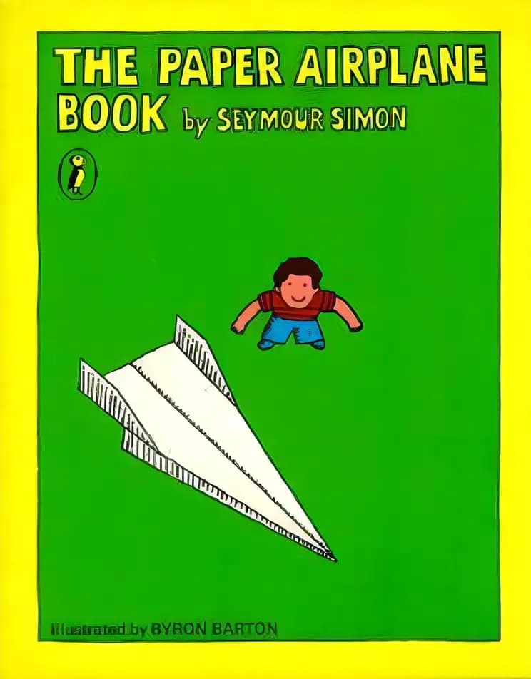 Book cover of 'The Paper Airplane Book'