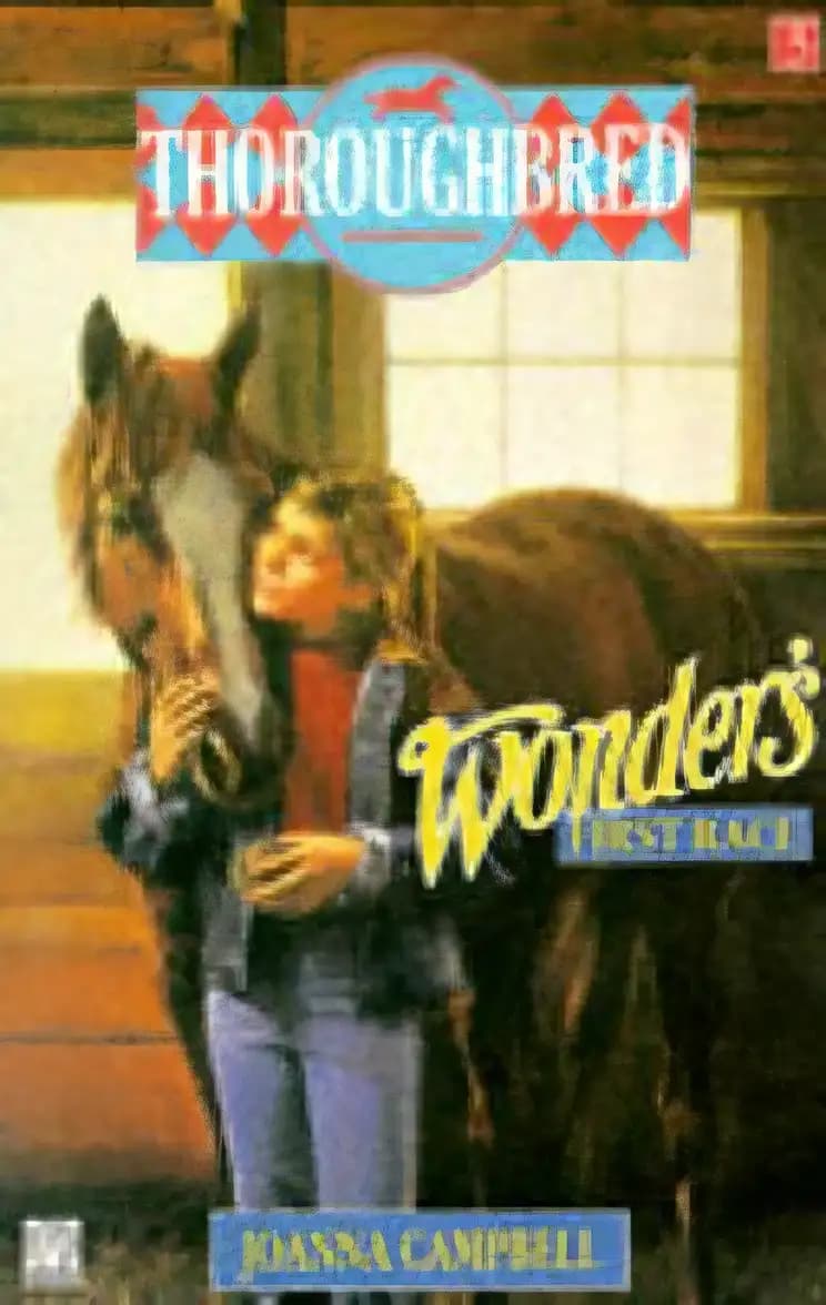 Book cover of 'Wonder's First Race'