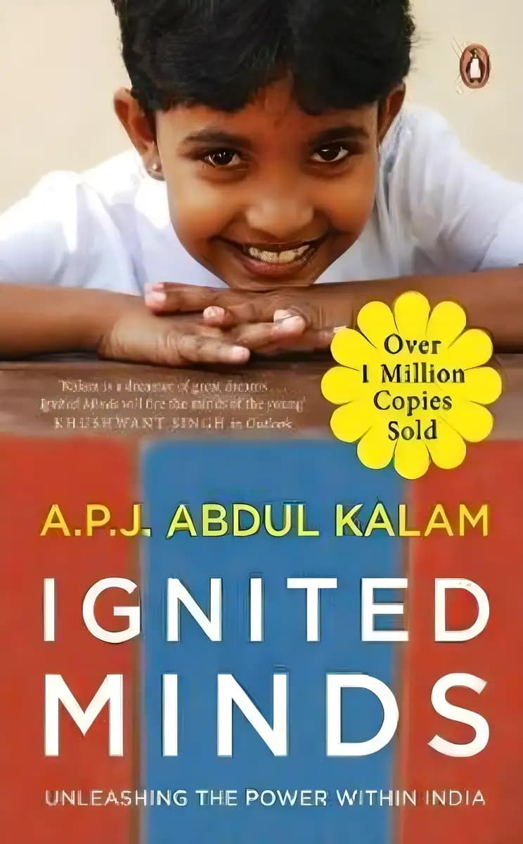 Book cover of 'Ignited Minds: Unleashing the Power within India'