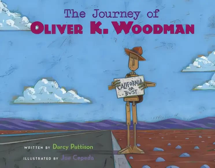 Book cover of 'The Journey of Oliver K. Woodman'
