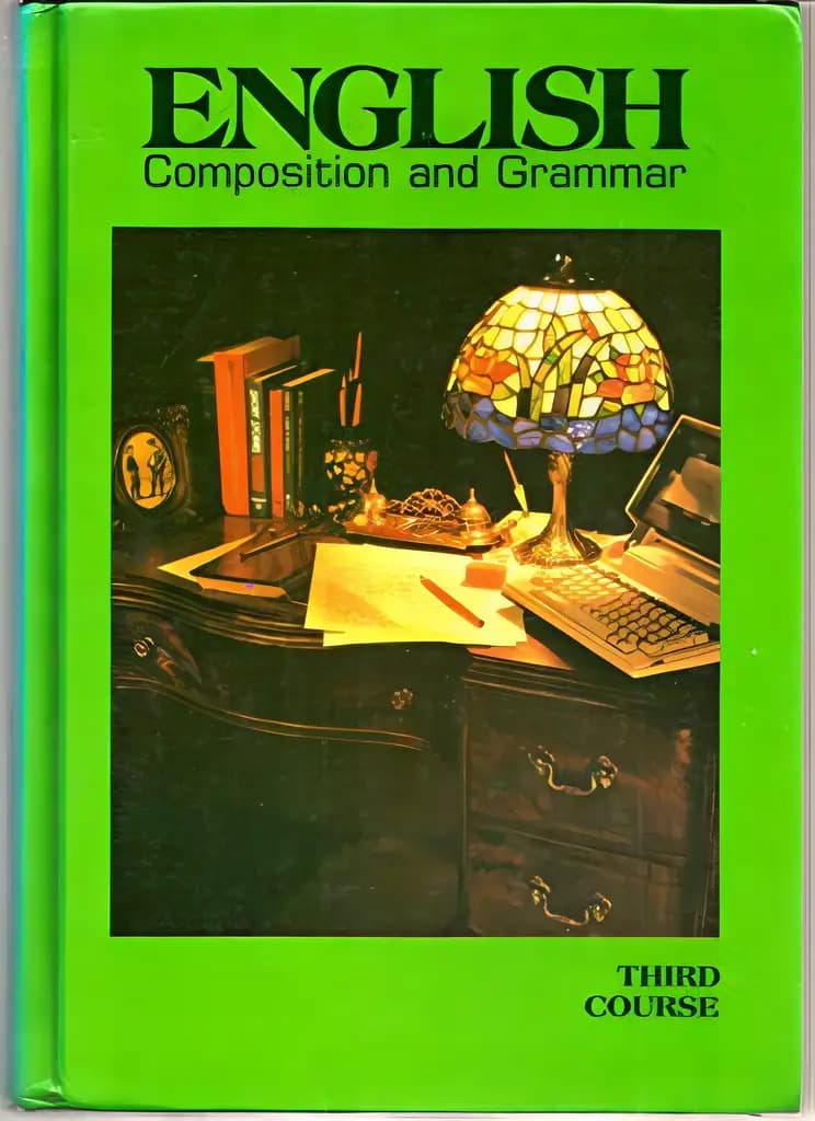 Book cover of 'English Grammar and Composition: 3rd Course'