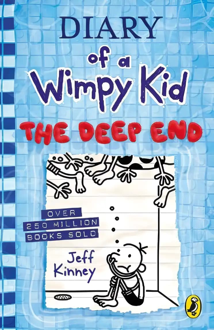 Check out Diary of a Wimpy Kid: The Deep End for young readers Book cover of 'Diary of a Wimpy Kid: The Deep End'
