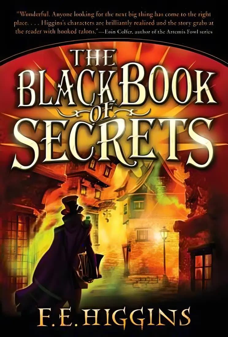 Discover The Black Book of Secrets and its adventures Book cover of 'The Black Book of Secrets'