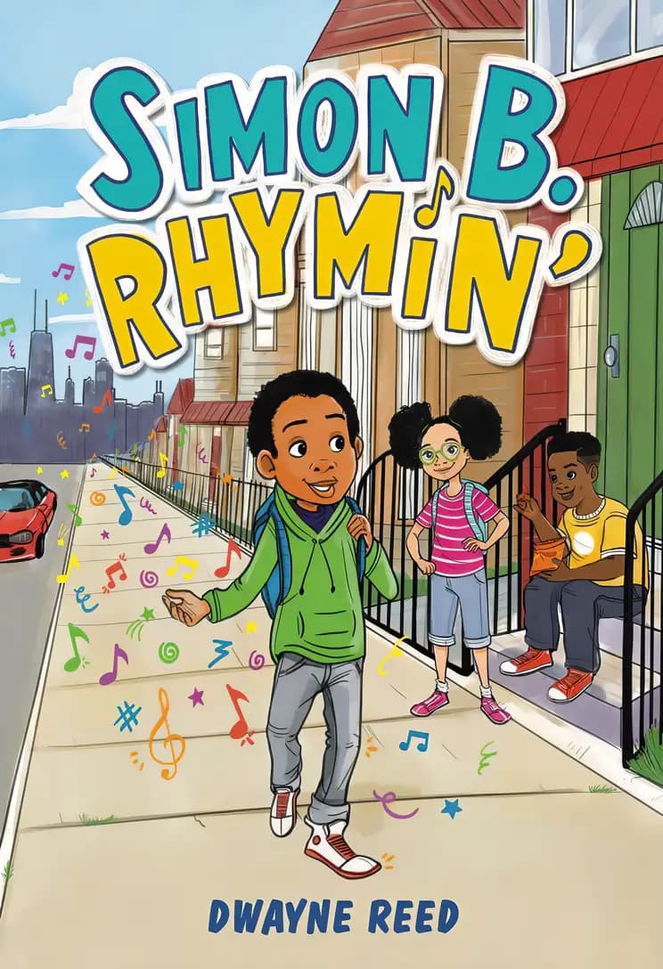 Check out Simon B. Rhymin' for young readers Book cover of 'Simon B. Rhymin''