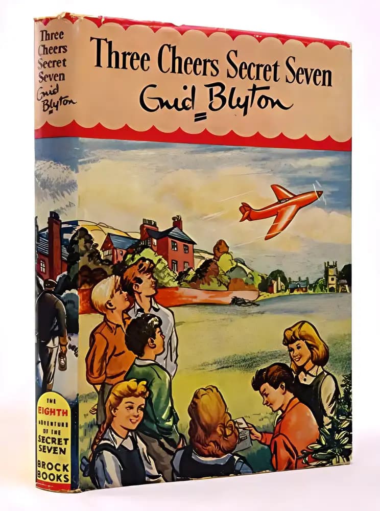 All the info you need about Three Cheers Secret Seven Book cover of 'Three Cheers Secret Seven'