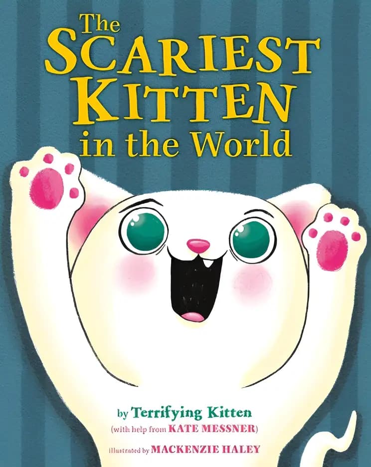 Book cover of 'The Scariest Kitten in the World'