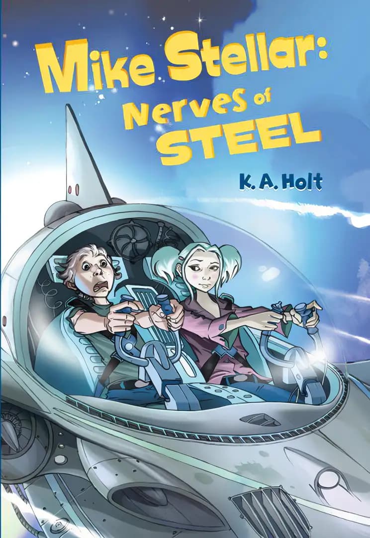 Book cover of 'Mike Stellar: Nerves of Steel'