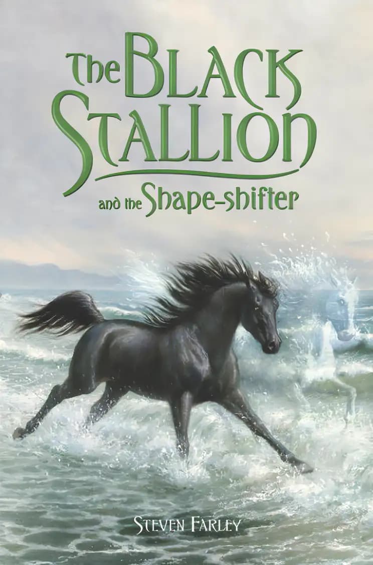 Book cover of 'The Black Stallion and the Shape-shifter'