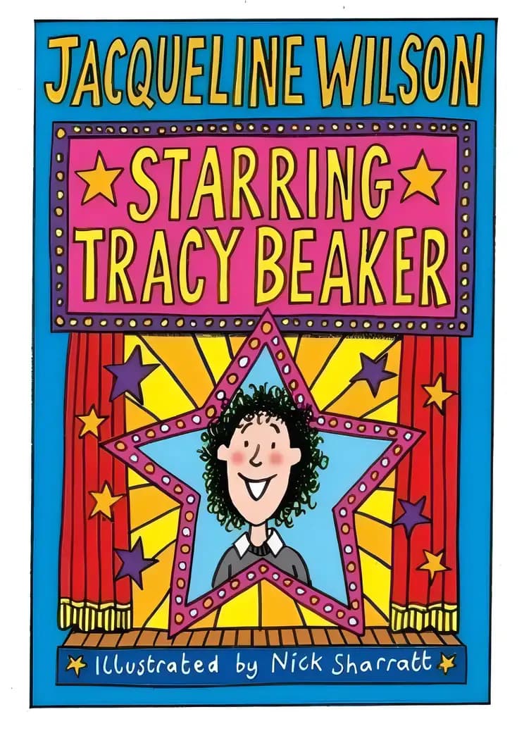 Why readers love Starring Tracy Beaker – Find out now Book cover of 'Starring Tracy Beaker'