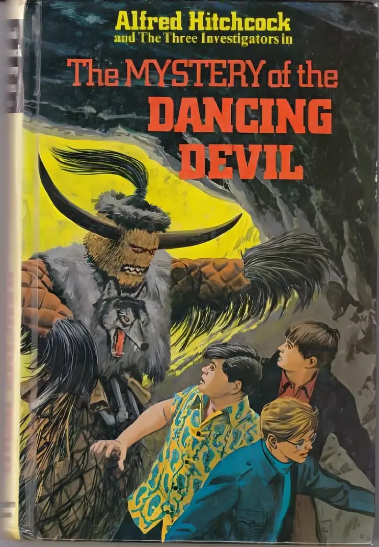Book cover of 'The Mystery of the Dancing Devil'