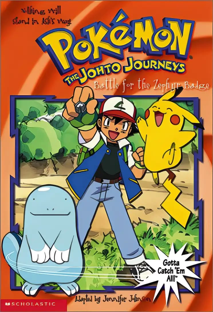 Book cover of 'Battle for the Zephyr Badge (Pokemon the Johto Journeys #20)'