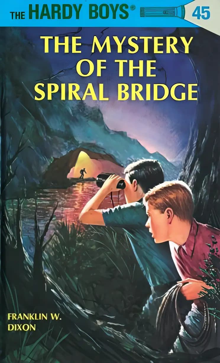 Book cover of 'The Mystery of the Spiral Bridge'