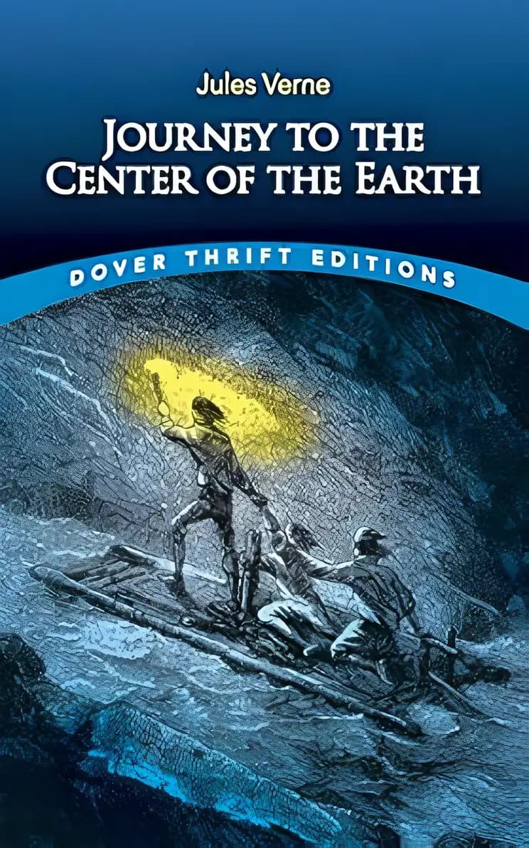 Book cover of 'Journey to the Centre of the Earth'
