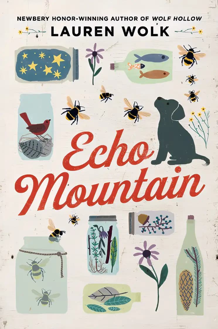 Explore the magic of Echo Mountain Book cover of 'Echo Mountain'