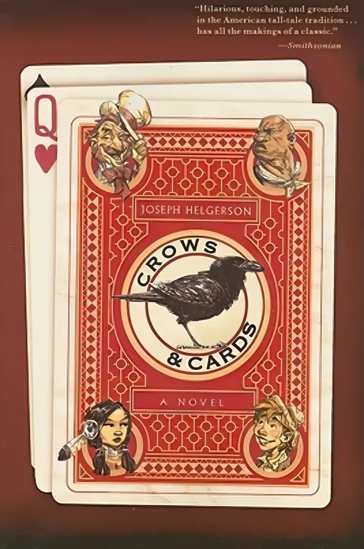 Book cover of 'Crows and Cards'