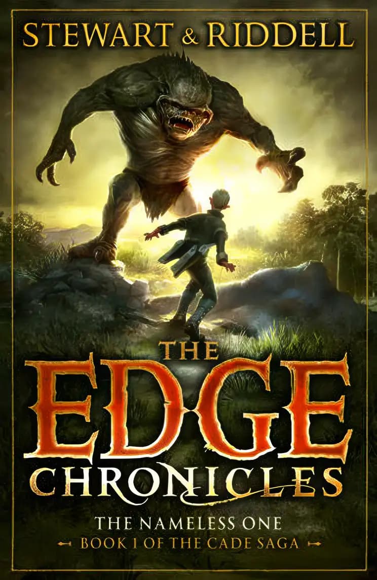 Check out the details of The Edge Chronicles 11: The Nameless One: First Book of Cade Book cover of 'The Edge Chronicles 11: The Nameless One: First Book of Cade'