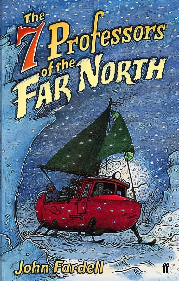 Book cover of 'The 7 Professors of the Far North'