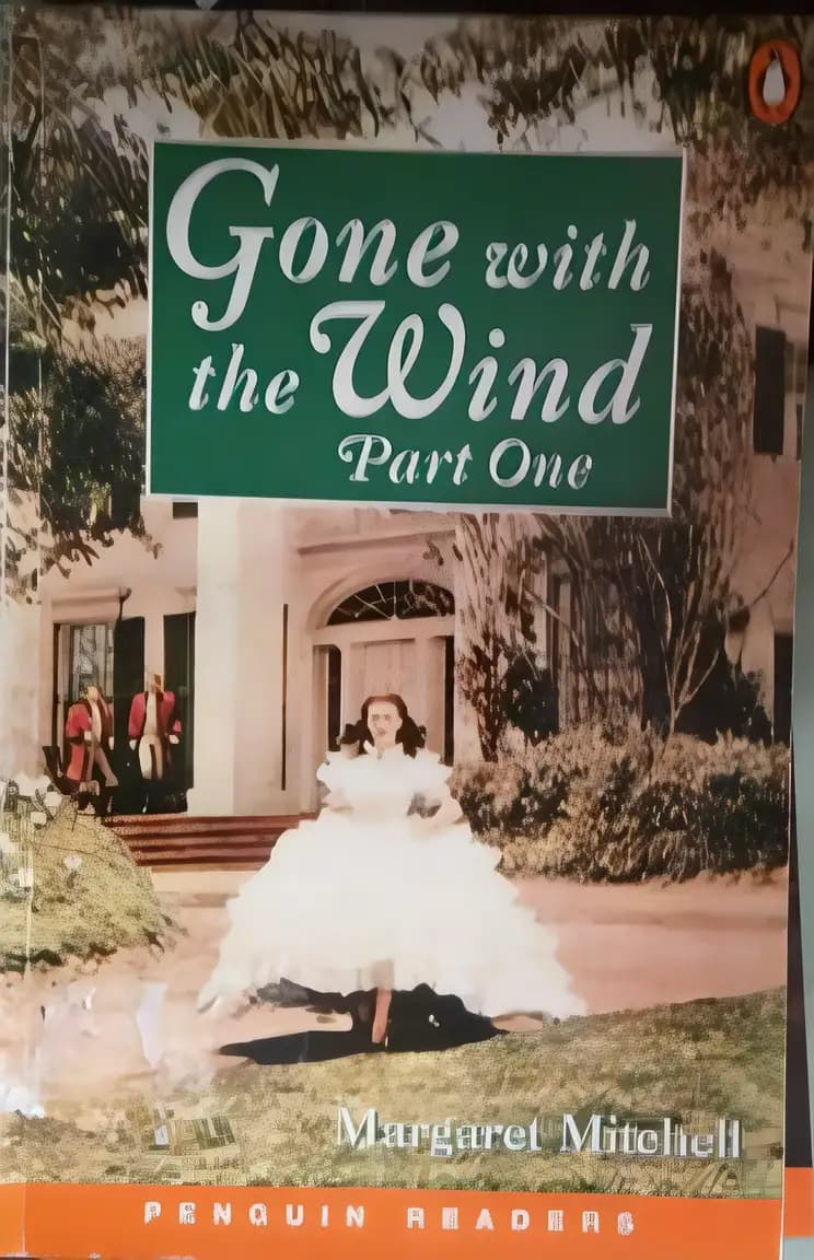 Book cover of 'Gone with the Wind (Penguin Joint Venture Readers)'