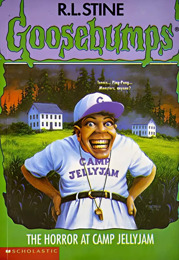 Learn more about The Horror at Camp Jellyjam Book cover of 'The Horror at Camp Jellyjam'