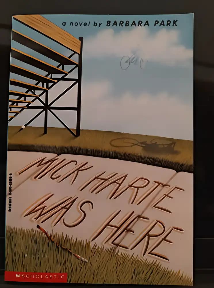 Book cover of 'Mick Harte Was Here'
