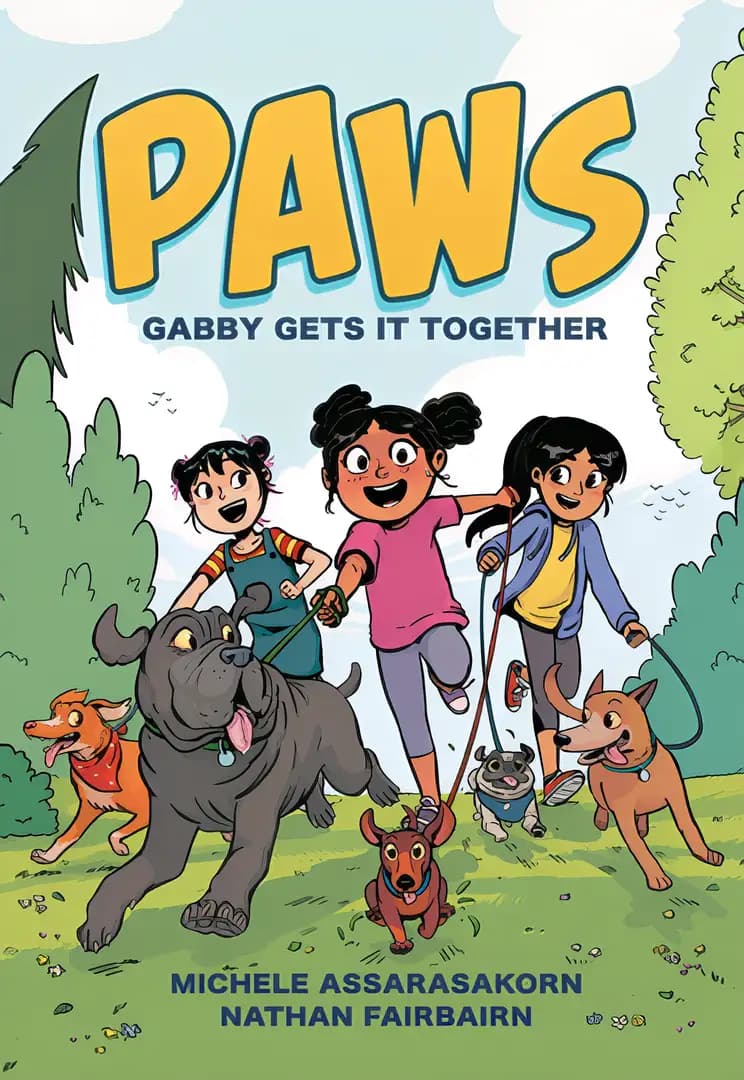 Book cover of 'PAWS: Gabby Gets It Together'