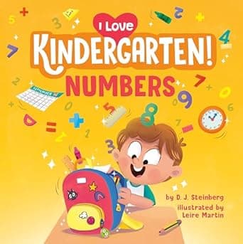Book cover of 'I Love Kindergarten!: Numbers'
