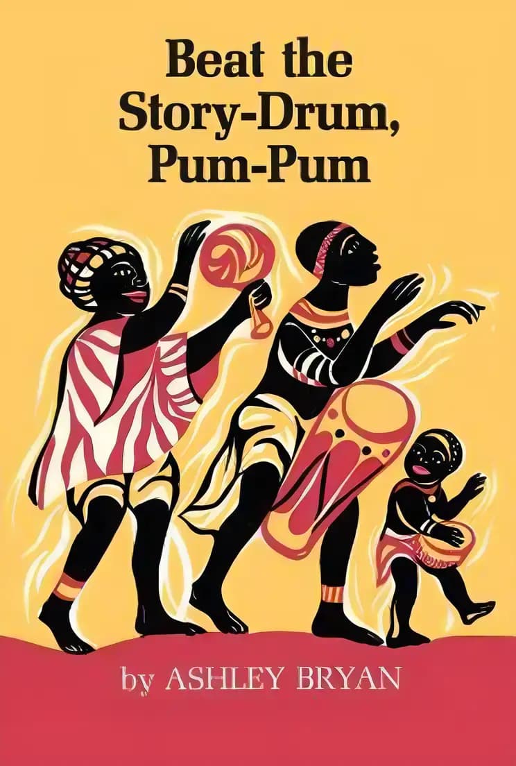 Book cover of 'Beat the Story-Drum, Pum-Pum (Aladdin Books)'