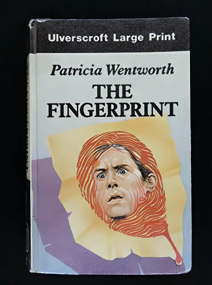 Explore more about The Fingerprint (U) (Ulverscroft Large Print Series) now Book cover of 'The Fingerprint (U) (Ulverscroft Large Print Series)'