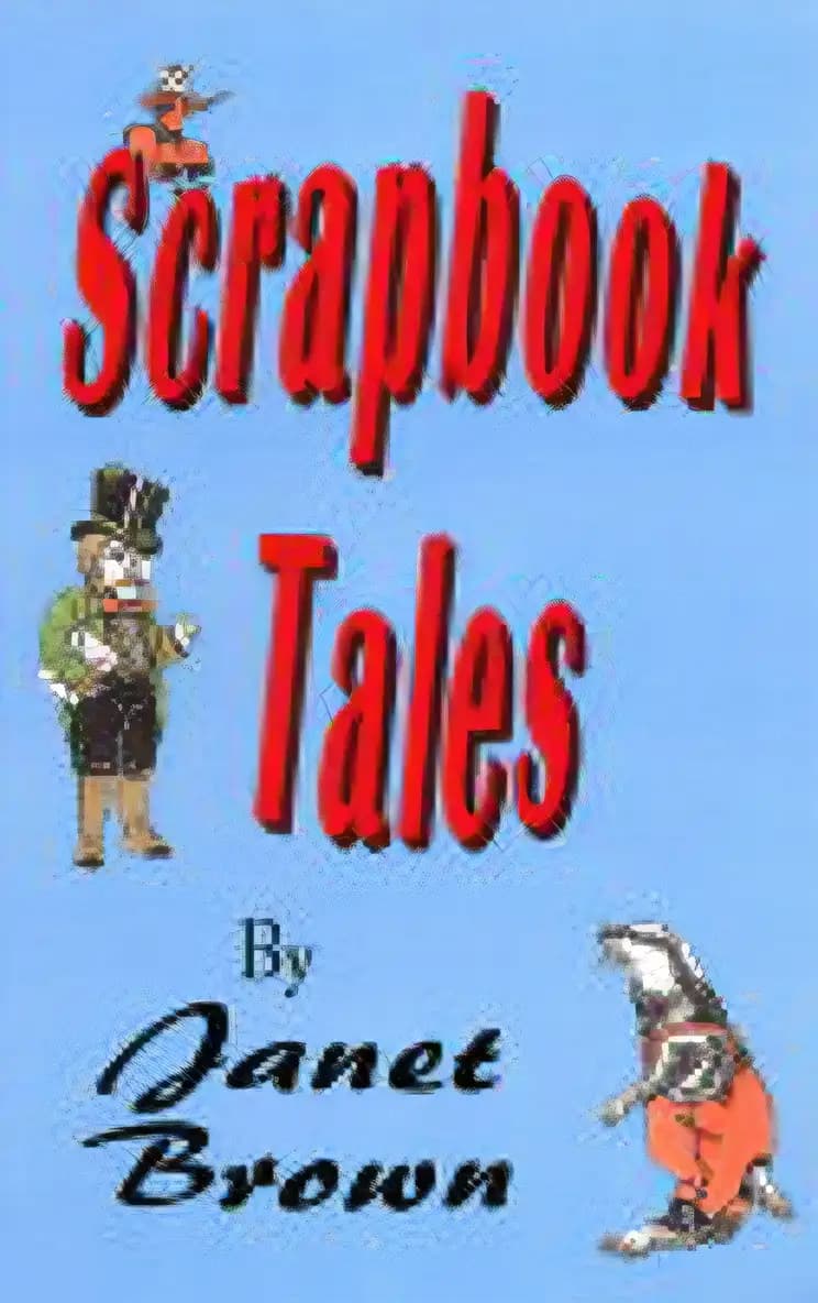 Check out Scrap Book Tales for young readers Book cover of 'Scrap Book Tales'