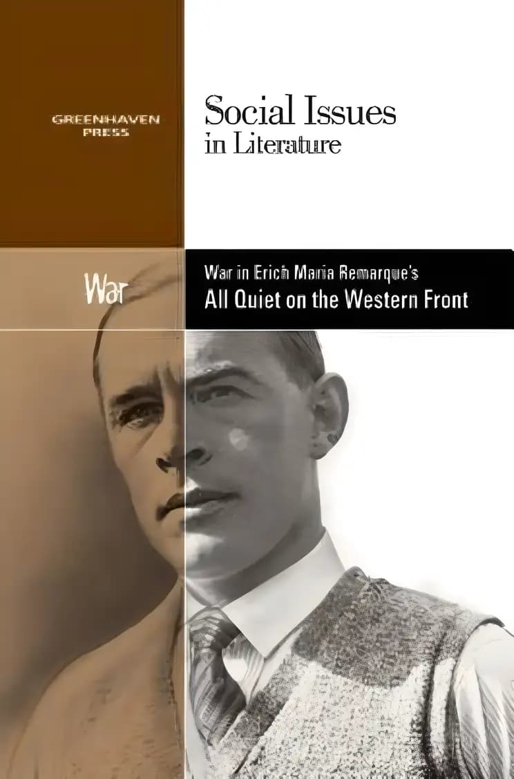 War in Erich Maria Remarque’s All Quiet on the Western Front (Social Issues in Literature)