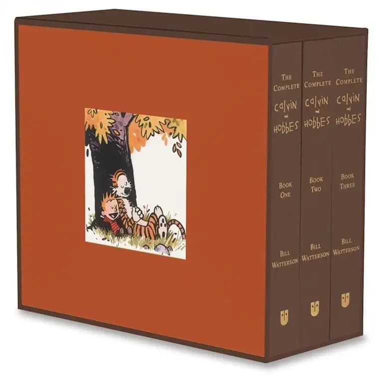Find out why The Complete Calvin and Hobbes is loved by readers Book cover of 'The Complete Calvin and Hobbes'