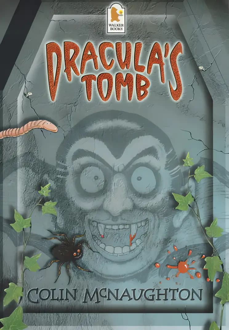 Uncover the story behind Dracula's Tomb Book cover of 'Dracula's Tomb'