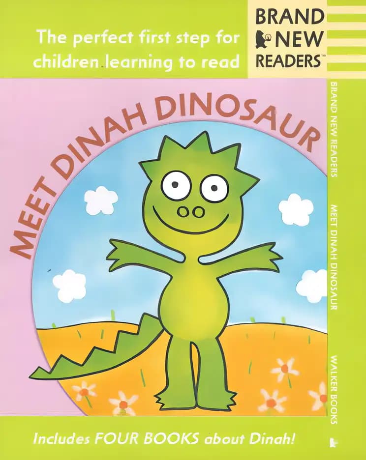 All about Meet Dinah Dinosaur (Boxed Set of 4 Brand New Readers, Set) (Brand New Readers Ser. ) and why it’s great Book cover of 'Meet Dinah Dinosaur (Boxed Set of 4 Brand New Readers, Set) (Brand New Readers Ser. )'
