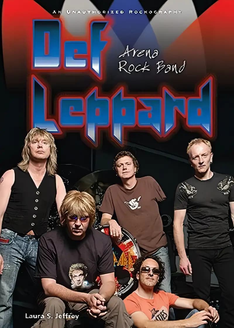 Book cover of 'Def Leppard: Arena Rock Band; An Unauthorized Rockography (Rebels of Rock)'