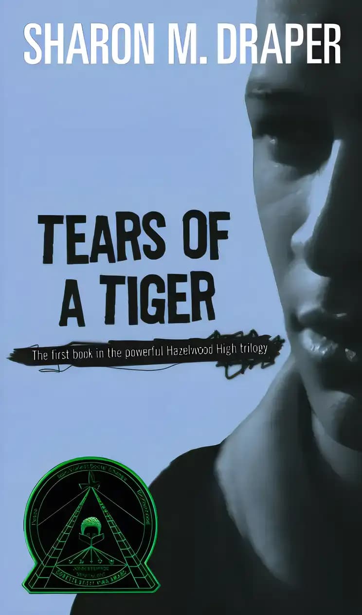 Explore more about Tears of a Tiger (Hazelwood High Trilogy Book 1) now Book cover of 'Tears of a Tiger (Hazelwood High Trilogy Book 1)'