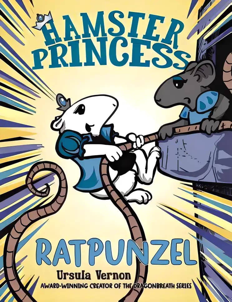 Book cover of 'Ratpunzel: Hamster Princess'