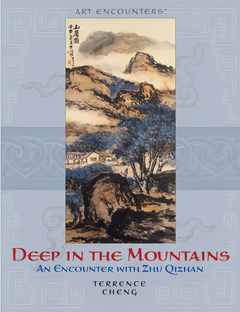Book cover of 'Deep in the Mountains: An Encounter with Zhu Qizhan (Art Encounters)'