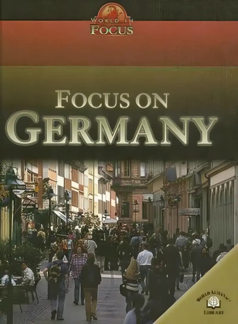 Uncover the story behind Focus on Germany Book cover of 'Focus on Germany'
