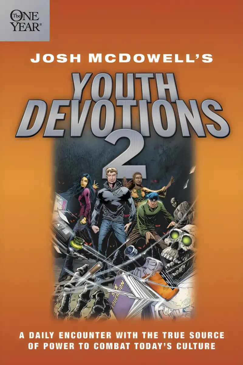 Book cover of 'One Year Book of Josh McDowell's Youth Devotions 2 (Beyond Belief Campaign)'