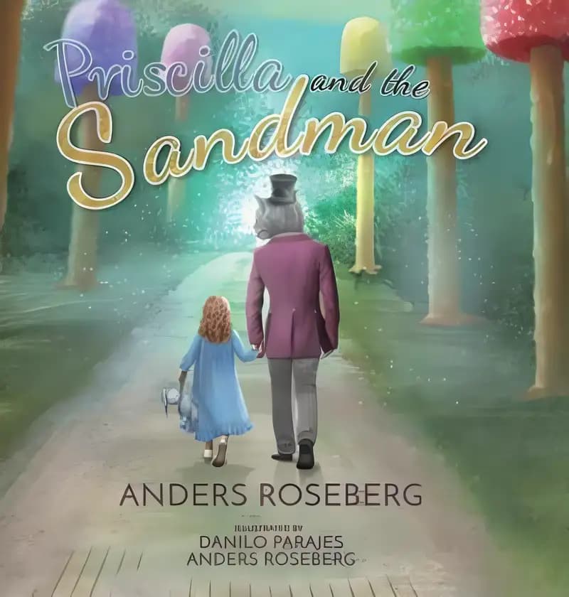 Unlock the secrets of Priscilla and the Sandman Book cover of 'Priscilla and the Sandman'