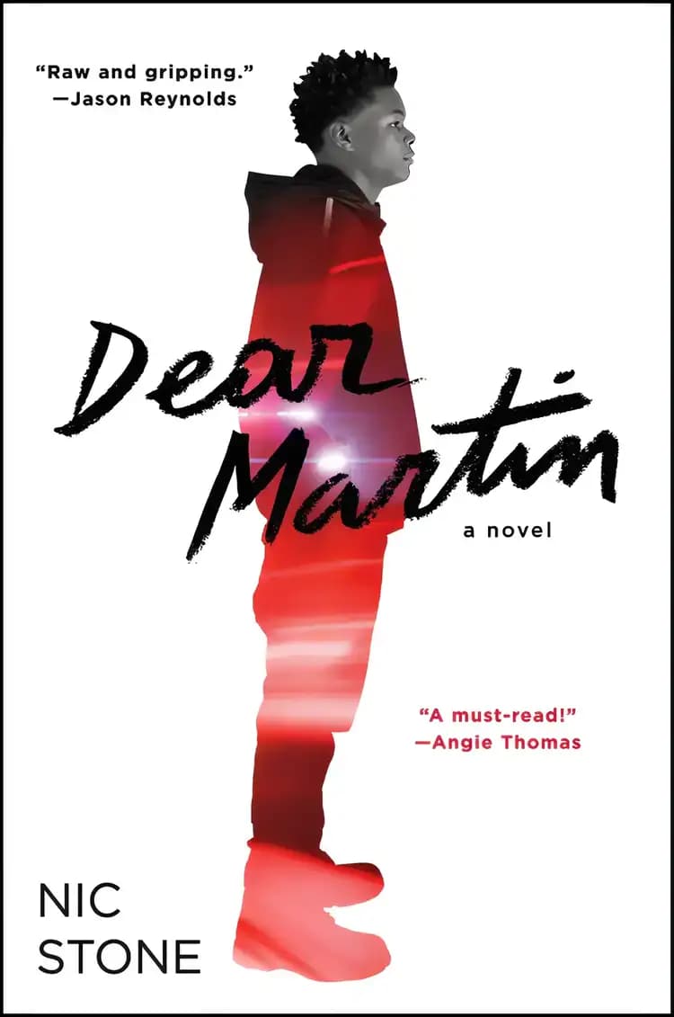 Find out why Dear Martin is loved by readers Book cover of 'Dear Martin'