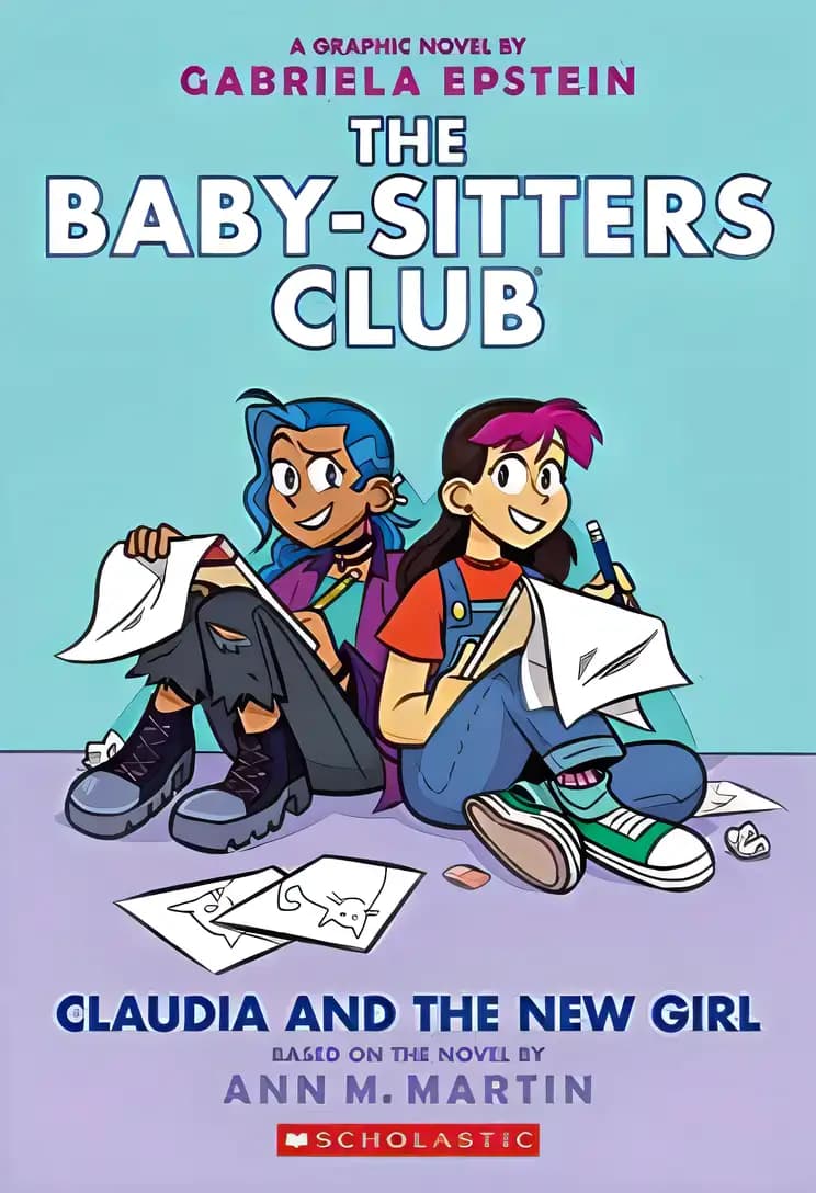 Check out the details of Claudia and the New Girl Book cover of 'Claudia and the New Girl'