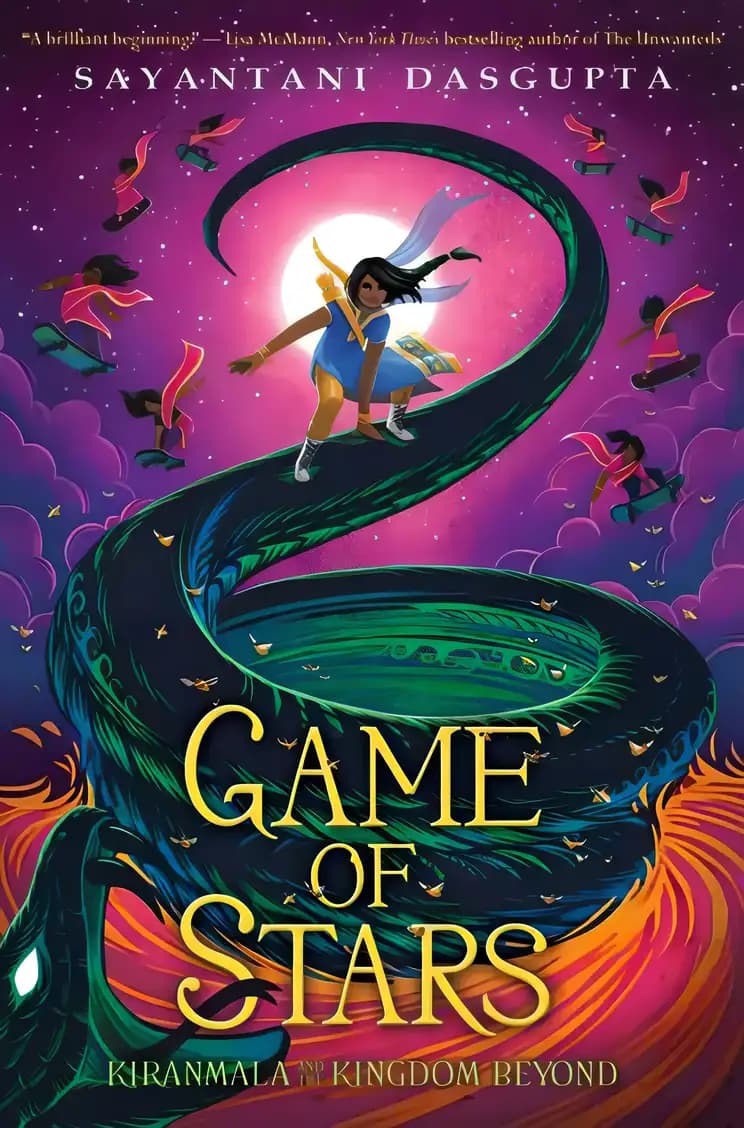 All about Game of Stars: Kiranmala and the Kingdom Beyond and why it’s great Book cover of 'Game of Stars: Kiranmala and the Kingdom Beyond'