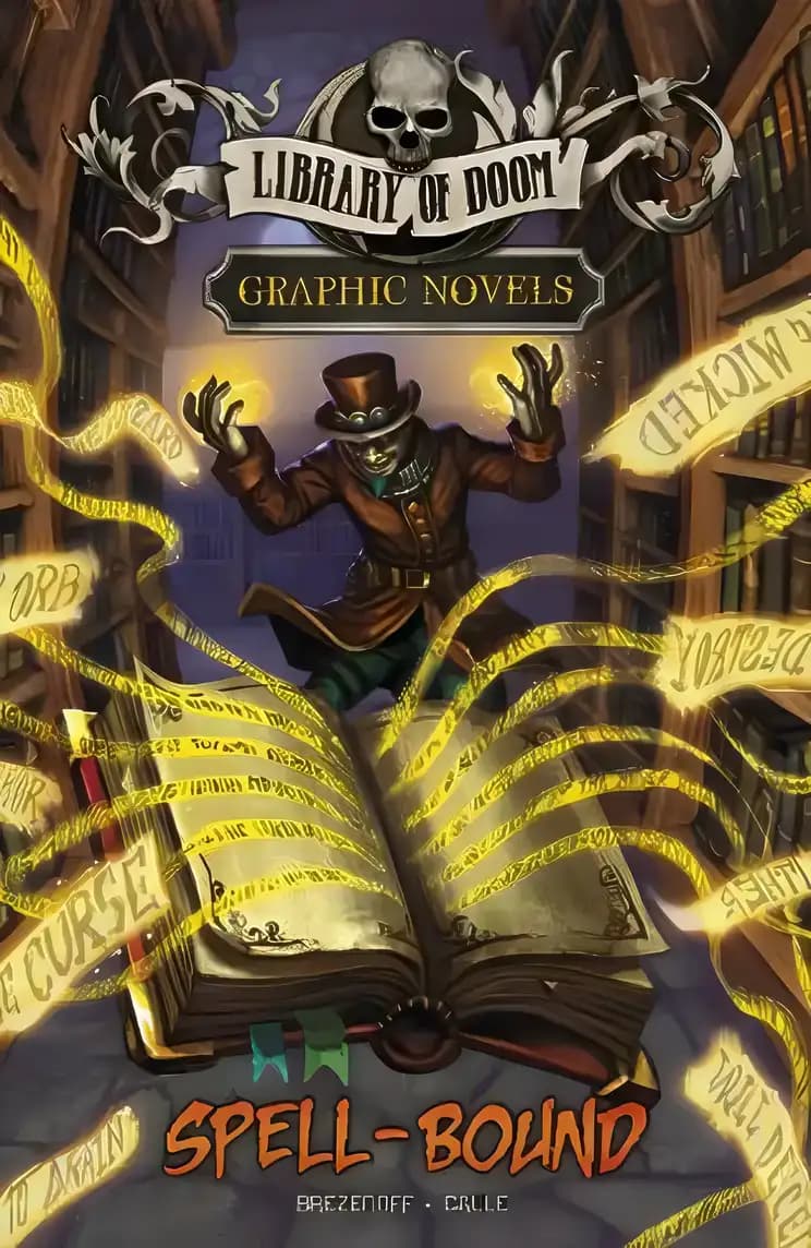 Book cover of 'Spell-Bound: (Library of Doom Graphic Novels)'