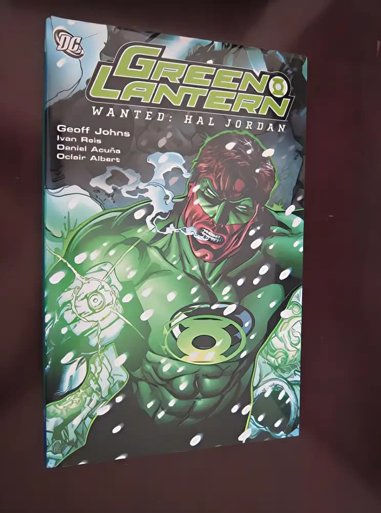 Book cover of 'Green Lantern: Wanted: Hal Jordan'